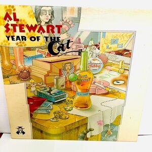 Al Stewart 1976 Year Of The Cat Vinyl Album Janus Records Read Works